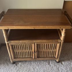 MCM Coffee Rattan Coffee Cart