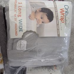 Crib Bumpers And Some Blankets