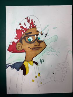 Danny Phantom Tucker Splash Art