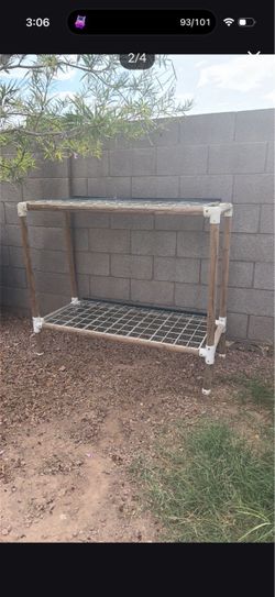 Plant Shelves and Planter
