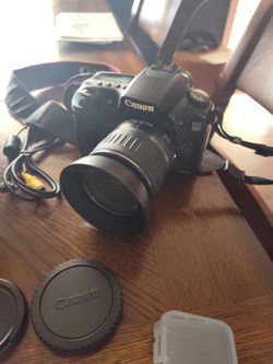 Canon EOS 20D With Two Lenses And Accessories 