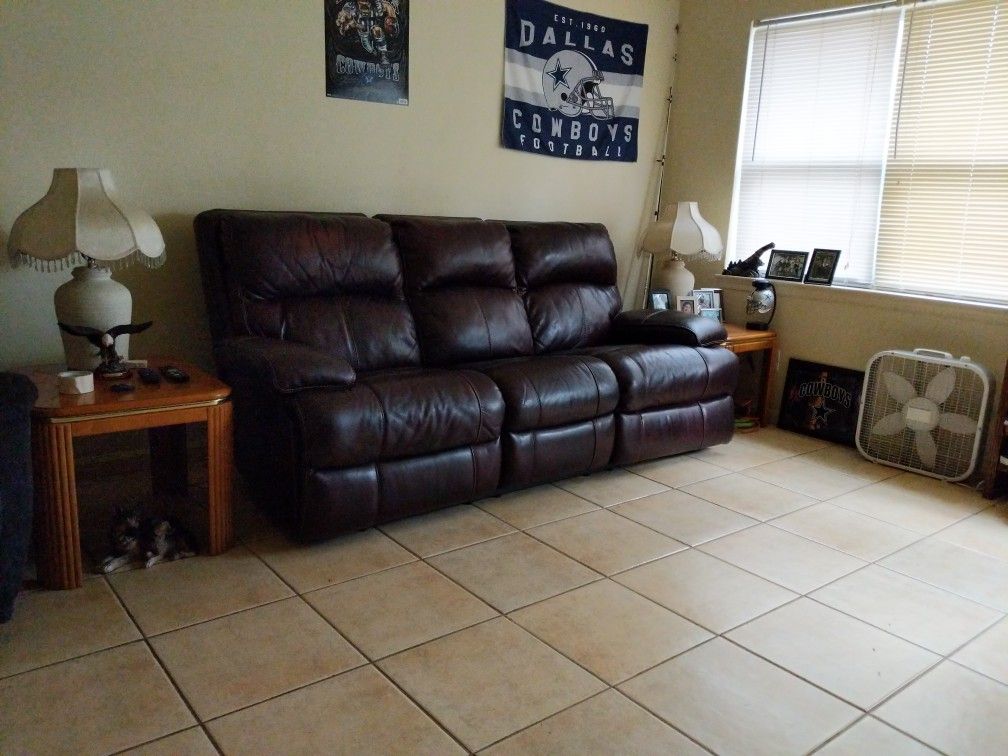 Leather Couch
