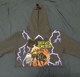 Darc Sport "A Woman Scorned" Vintage Cropped French Terry Hoodie
