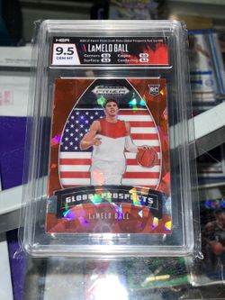 Lamelo Ball Coligiate Prizm HGA Grade 9.5
