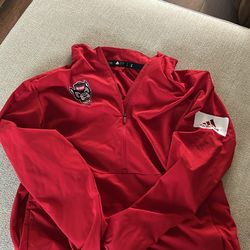 Large Adidas N.C. State Pullover 