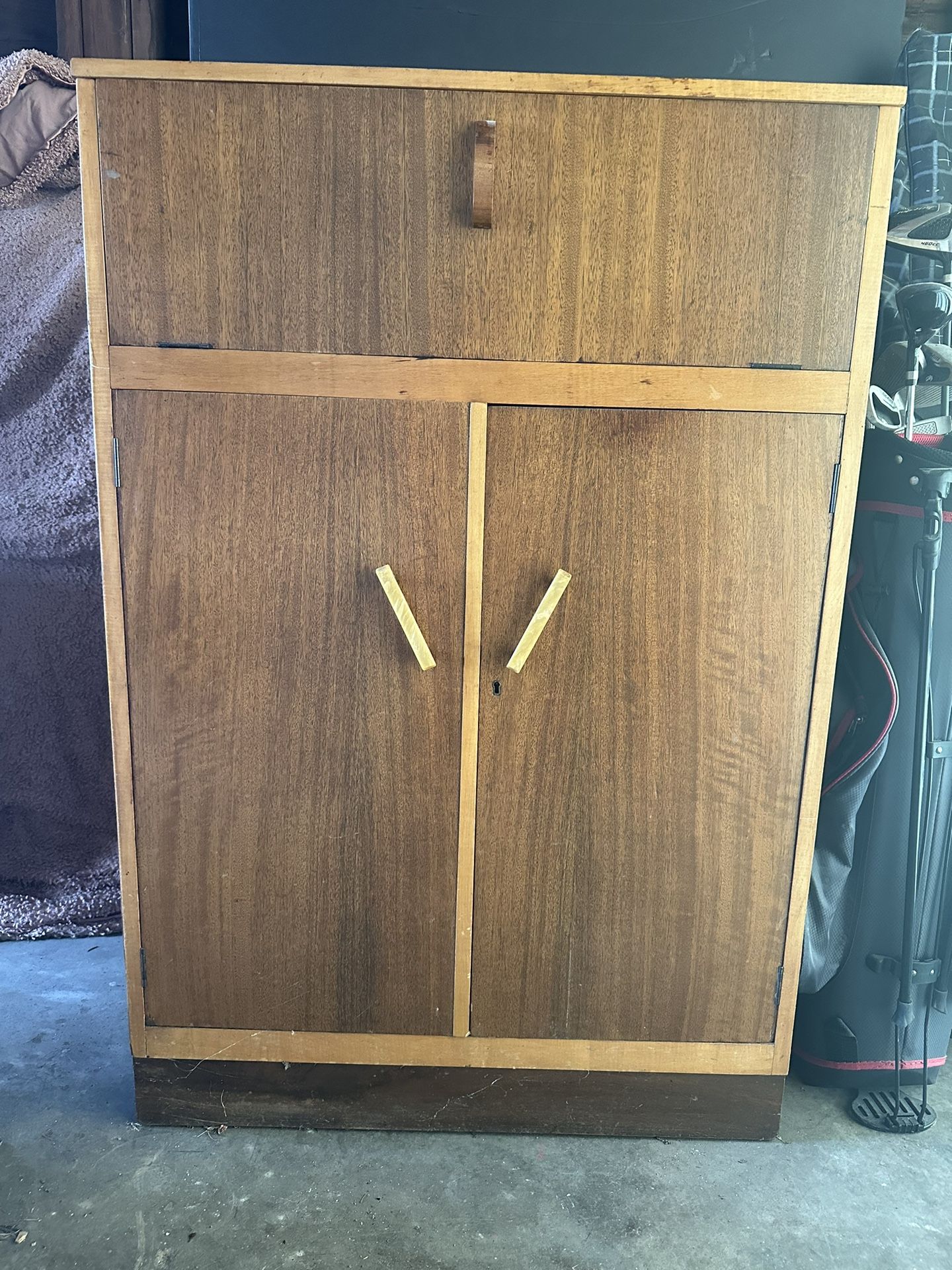  Vintage Bar Cabinet 