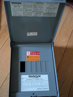 Square D Homeline Load Center Circuit HOM612L100RB Main 100 Amp