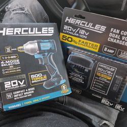 Impact Wrench With Charger 