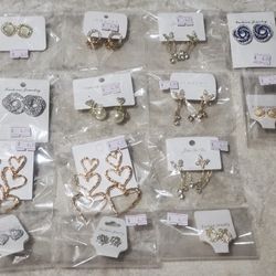 Earrings New $5 Each