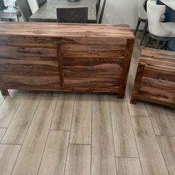 Dresser And Nightstand Solid Wood