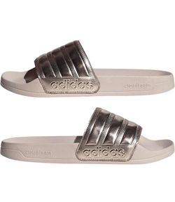 Authentic adidas Adilette Shower Slides Champagne Metallic Wmns 11 Mens 10 NWT