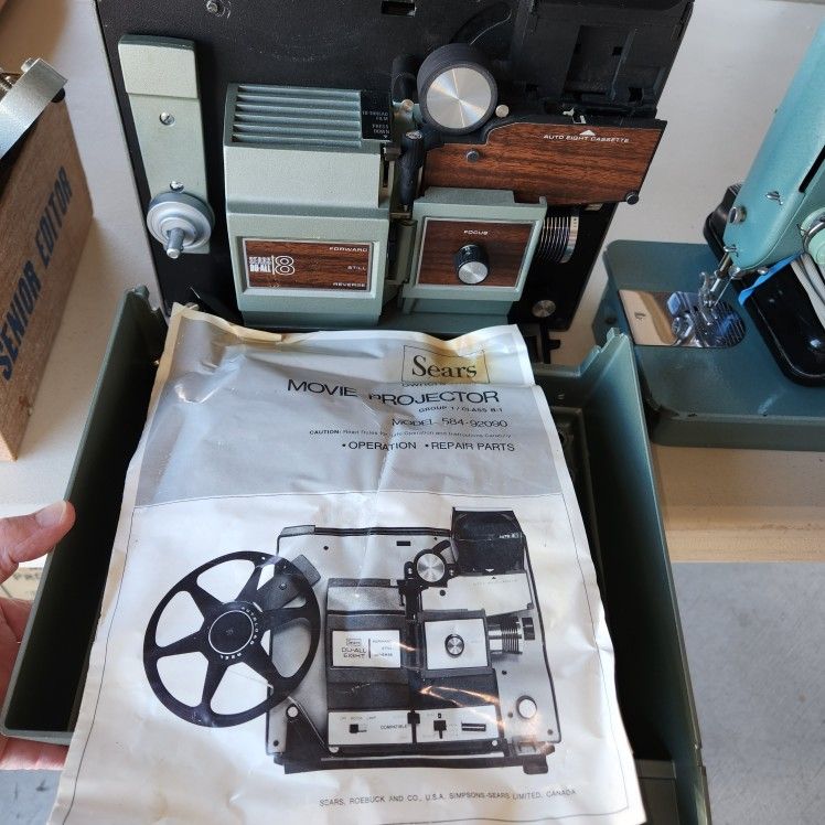 Sears Du-All Eight Cassette Projector 📽️