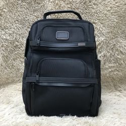 TUMI Alpha Brief Backpack in Black
