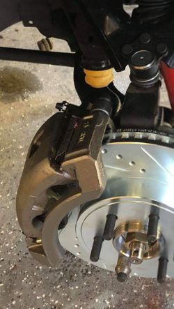 brakes and rotors replace-ments etc....