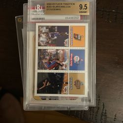 2002-03 Fleer Tradition #280 Gooden / Stoudemire / Woods Beckett Graded 9.5 Mint