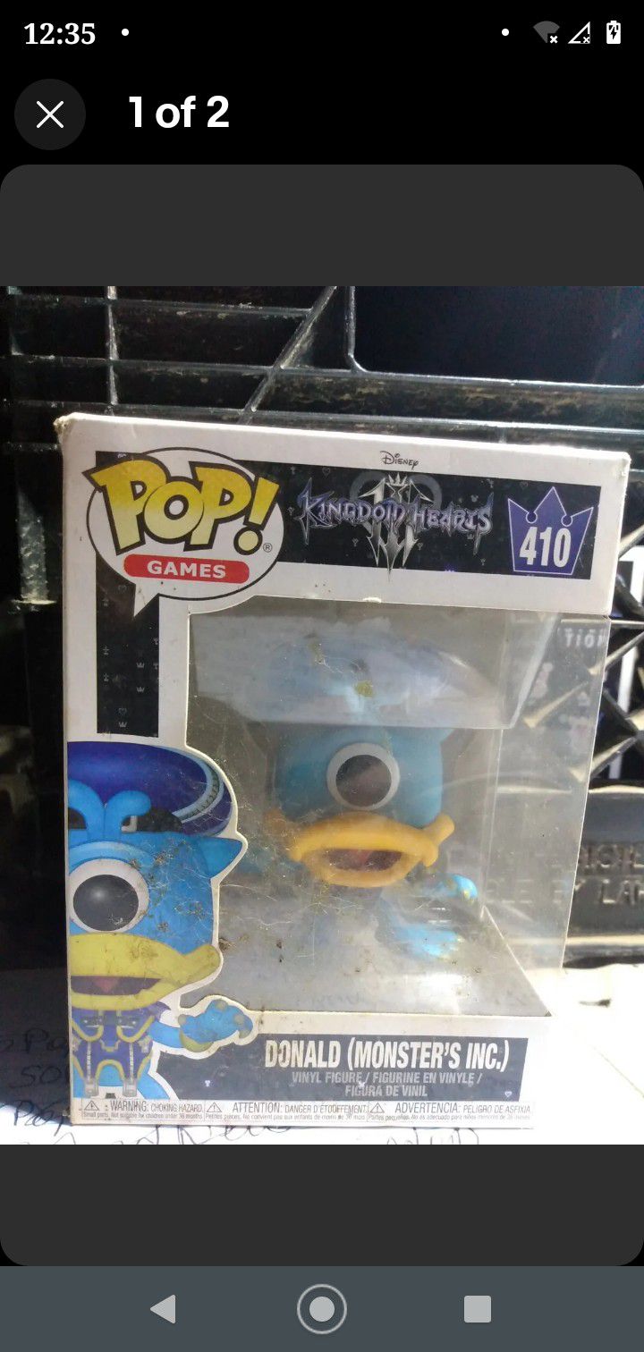 Funko Pop! Donald #410 Kingdom Hearts (Monster's Inc) 