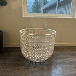 White Basket 