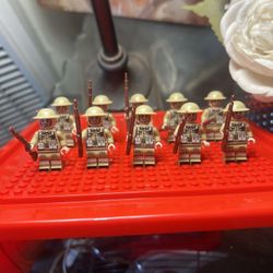 Lego Soldiers British Ww2