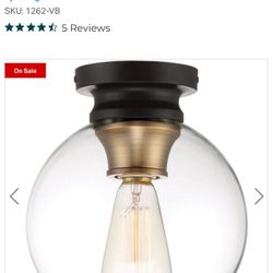 Designers Fountain Distinctive Lighting Ella 1 Lights 1262-VB