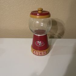 49ers Or Raiders Candy Or Cookie Jar