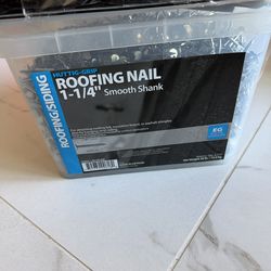 1-1/4 in. Electro Galvanized Roofing Nail 30 lbs