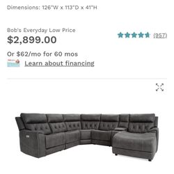 Sectional Couch As Seen In Picture 