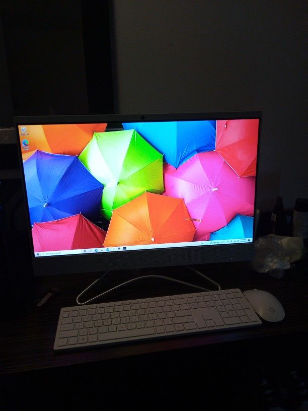 Hp 24" Desktop Computer Touchscreen