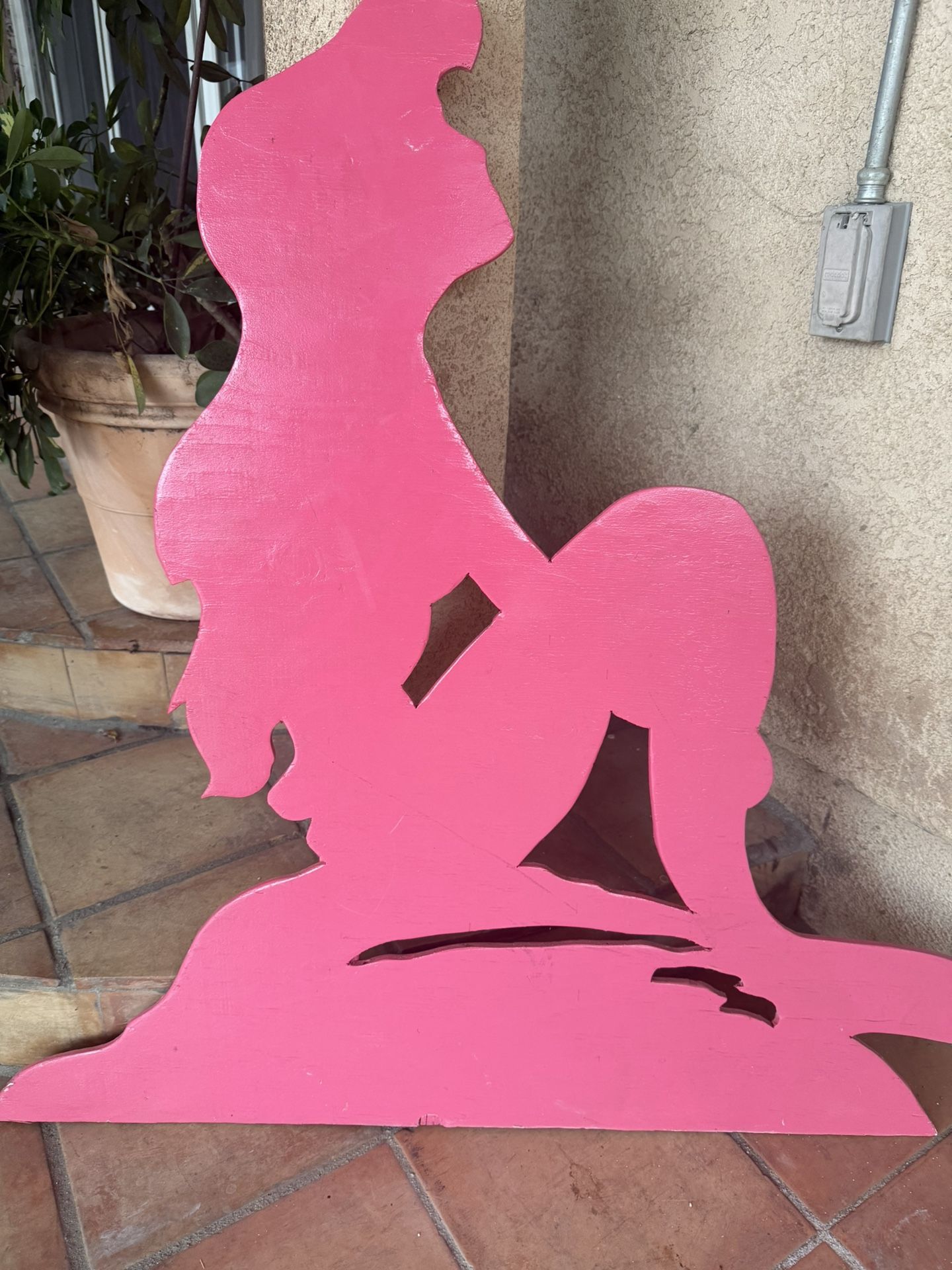 Princess Wood Cut Out