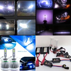 Hid Conversion Lights - Led Headlight Bulbs - Replacement Kit For Any Truck Suv Car Hyrbid - H11 H13 9007 H4 H1 H7 H9 Toyota Tundra Tacoma Ford F150
