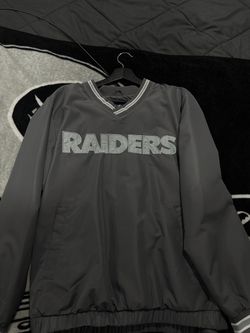 Raiders NFL Pullover Windbreaker Jacket