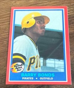 1987 Fleer Hottest Stars Barry Bonds #5 - Pittsburgh Pirates
