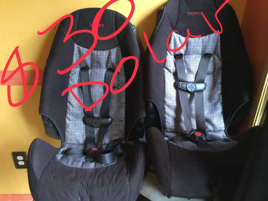 Cosco car seats 30 each or 2 for 55