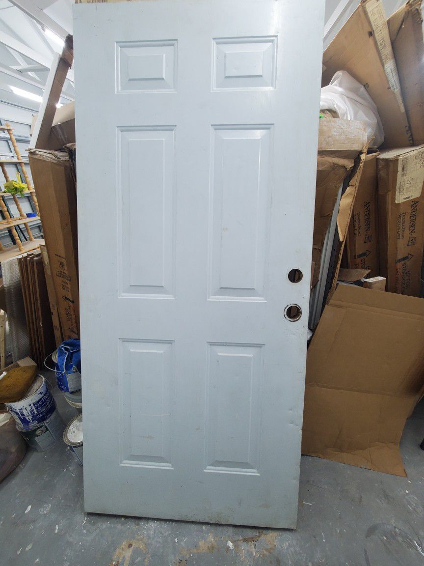 Exterior Metal Door 36x80