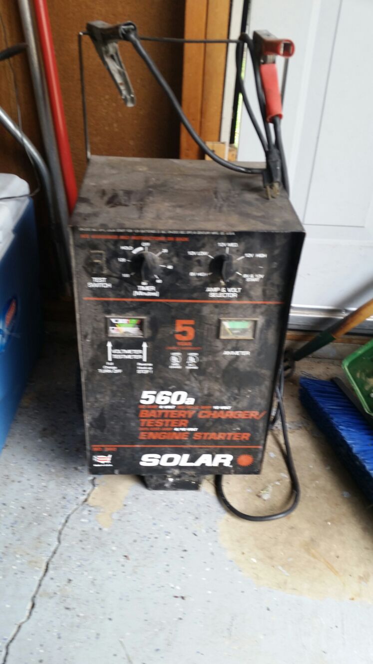 Solar 560a battery charger/tester