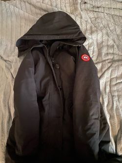 Canada Goose Black Down Parka with Hood