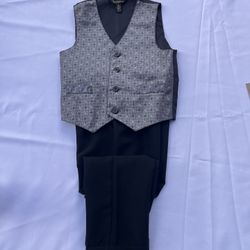 Youth Vest And Pants Set Size 6