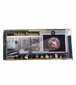 Christmas Foremost Halogen Light Holiday Projector w/12 Slides Halloween