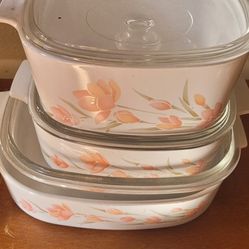 Vintage Baking Dish Set - No Chips