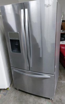 Whirlpool 3-Door French Door Fridge - Stainless Steel