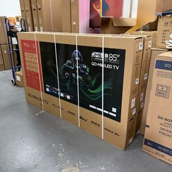 85 Inch TCL QLED QM6K Pro 4K HDR Smart 144 Hertz TV