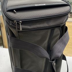 Calvin Klein Rolling Black Duffle Bag Adjustable Straps