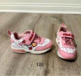 Girls 12c hello kitty shoes