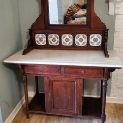 Antique Edwardian Washstand. 