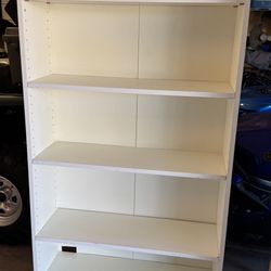 White Bookcase 10X29X67.5 $50 Gilbert And Ray Rd. Check All Pics And Offers.