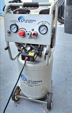 10gal Quiet California Air Tools Ultra Quiet Air Compressor 10020C, good condition