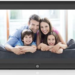 HP 10.1 inch WiFi Digital Photo Frame with HD Display, iPhone & Android App, 8GB Internal Storage, SD Card, Memory Drive Slots, Stereo Speakers - Blac