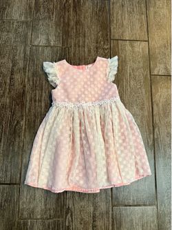 Size 2T pink lace dress