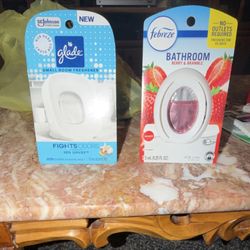 Glade Sea Waves & Febreze Berry & Bramble Small Room Freshener Odor Eliminator