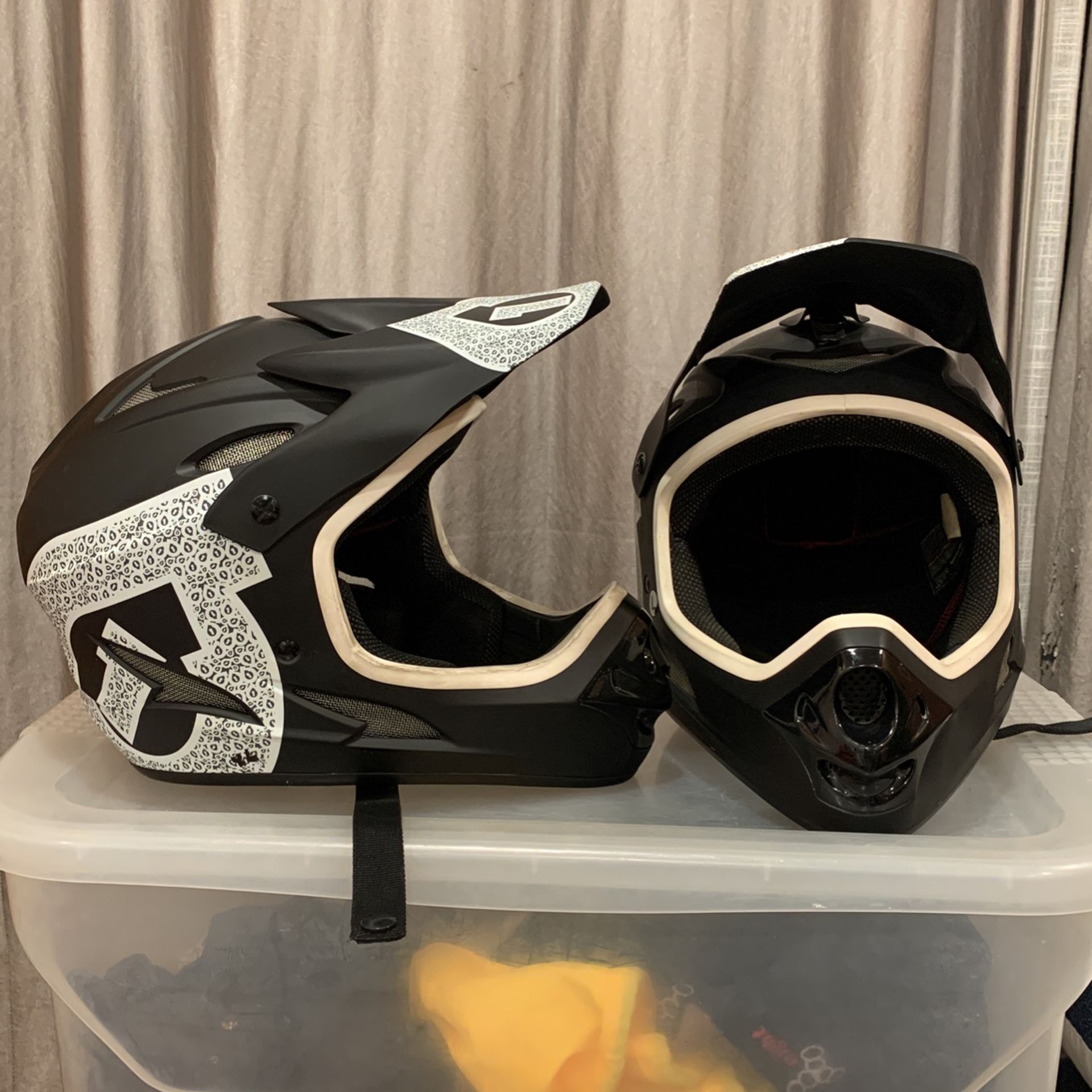 Two Helmets (Large & Medium)