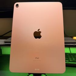 iPad Air 4th Gen “Rose Gold” (A2316) WiFi With Case.  READ DESCRIPTION! 
